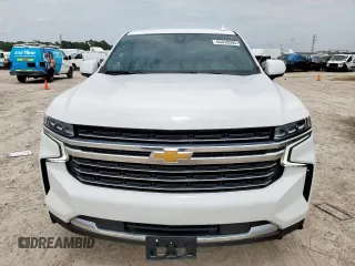 2021 Chevrolet Suburban LT with VIN 1GNSCCKD2MR265366, listed as a Copart auction lot 65439595 with 106,345 mi miles and Salvage title. Bid and sale history available at DreamBid. Image 5.