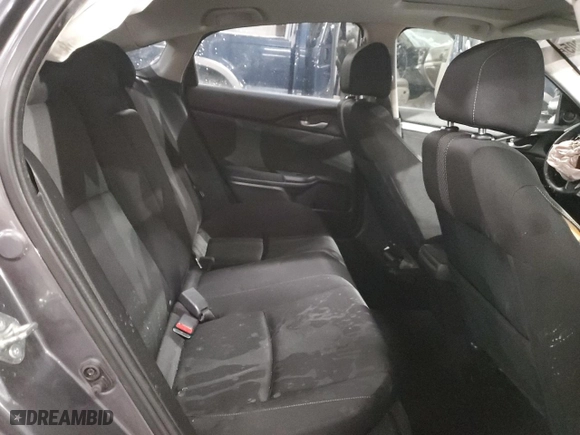 2018 Honda Civic Sedan EX with VIN 2HGFC2F74JH593829, listed as a Copart auction lot 44894305 with 79,711 mi miles and Salvage Title. Bid and sale history available at carsss.com. Image 10.