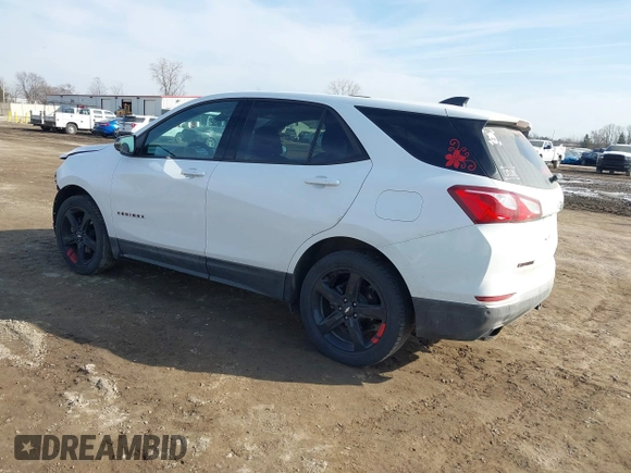 2019 Chevrolet Equinox LT with VIN 2GNAXVEXXK6221349, listed as a IAAI auction lot 41806959 with 129,382 mi miles. Bid and sale history available at carsss.com. Image 3.