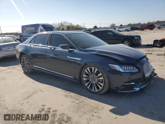 2017 Lincoln Continental Reserve с VIN 1LN6L9NP0H5609465, выставлен на аукционе Copart как лот 84532344 с пробегом Не указан миль и Списание • Salvage title. История ставок и продаж доступна на DreamBid. Изображение 4.