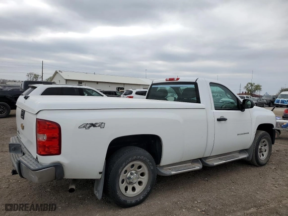 2011 Chevrolet Silverado 1500 Work Truck with VIN 1GCNKPE08BZ333370, listed as a Copart auction lot 53578095 with 205,117 mi miles and Clean Title. Bid and sale history available at carsss.com. Image 3.