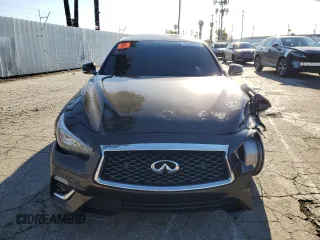 2018 Infiniti Q50 3.0t LUXE with VIN JN1EV7AP7JM359712, listed as a Copart auction lot 48926325 with 81,487 mi miles and Salvage Title. Bid and sale history available at carsss.com. Image 5.