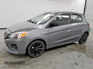 2022 Mitsubishi Mirage SE with VIN ML32AWHJ1NH009713, listed as a Copart auction lot 63570865 with 47,508 mi miles and Clean title. Bid and sale history available at DreamBid. Image 1.