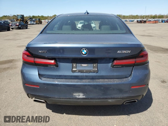 2023 BMW 5 Series 530i xDrive с VIN WBA13BJ07PWY03706, выставлен на аукционе Copart как лот 53126245 с пробегом 20 173 миль миль и Списание • Salvage title. История ставок и продаж доступна на DreamBid. Изображение 6.
