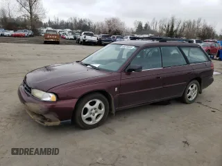 1999 Subaru Legacy L z VIN 4S3BK4357X6300465, wystawiony jako Copart lot #48378385 z przebiegiem 240 178 mil mil oraz Szkoda całkowita • Salvage title. Historia ofert i sprzedaży dostępna na DreamBid. Obrazek 1.