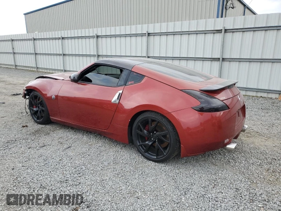 2014 Nissan 370Z Nismo with VIN JN1AZ4EH4EM631174, listed as a Copart auction lot 84396654 with Not Provided miles and Salvage Title. Bid and sale history available at DreamBid. Image 2.