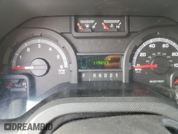 2010 Ford Econoline Passenger XL with VIN 1FBSS3BL9ADA05322, listed as a Copart auction lot 45006675 with 119,647 mi miles and Salvage Title. Bid and sale history available at carsss.com. Image 9.