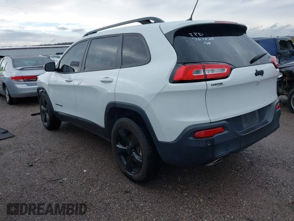 2016 Jeep Cherokee Latitude with VIN 1C4PJMCSXGW214243, listed as a IAAI auction lot 40850362 with 96,240 mi miles and . Bid and sale history available at carsss.com. Image 3.