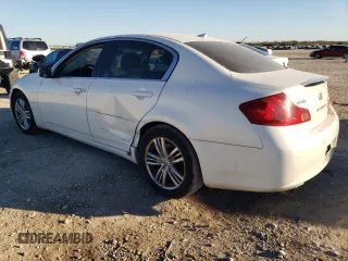 2011 Infiniti G25 Journey with VIN JN1DV6AP0BM830929, listed as a Copart auction lot 87077624 with Not Provided miles and Salvage Title. Bid and sale history available at DreamBid. Image 2.