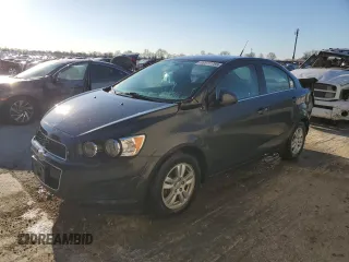 2014 Chevrolet Sonic LT with VIN 1G1JC5SH7E4220059, listed as a Copart auction lot 49877765 with 136,896 mi miles and Salvage Title. Bid and sale history available at DreamBid. Image 1.