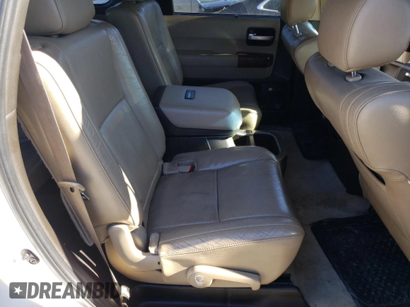 2010 Toyota Sequoia Platinum with VIN 5TDDY5G18AS037270, listed as a Copart auction lot 42361715 with 0 mi miles and Clean Title. Bid and sale history available at carsss.com. Image 11.