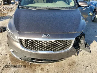 2018 Kia Sedona SX-L with VIN KNDME5C16J6394039, listed as a Copart auction lot 84510944 with 127,694 mi miles and Salvage Title. Bid and sale history available at carsss.com. Image 12.