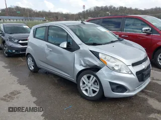 2014 Chevrolet Spark LS with VIN KL8CB6S90EC515200, listed as a IAAI auction lot 41826306 with 69,266 mi miles. Bid and sale history available at carsss.com. Image 1.