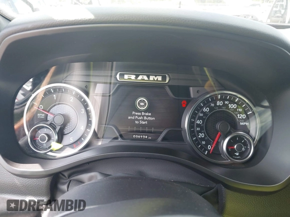 2022 Ram 1500 Lone Star with VIN 1C6RREFM3NN452644, listed as a IAAI auction lot 42462979 with 36,134 mi miles and . Bid and sale history available at DreamBid. Image 7.
