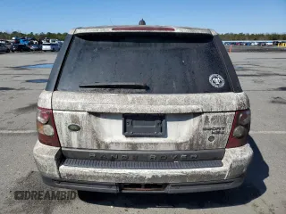 2006 Land Rover Range Rover Sport HSE with VIN SALSF25466A939289, listed as a Copart auction lot 51381535 with 134,474 mi miles and Clean Title. Bid and sale history available at DreamBid. Image 6.