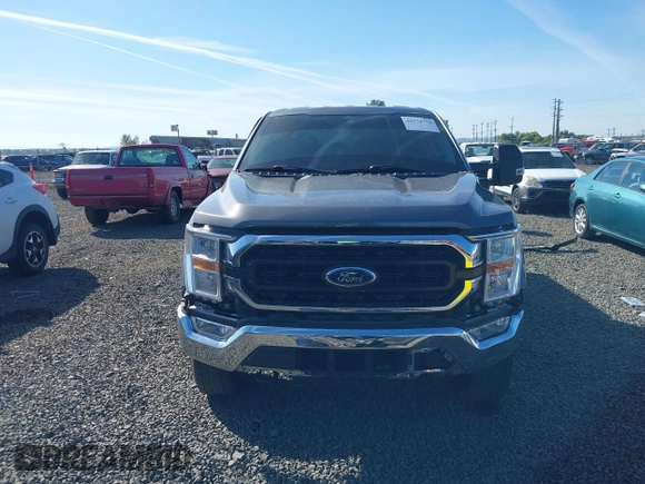 2021 Ford F-150 XL with VIN 1FTFW1E86MKD57397, listed as a IAAI auction lot 42174774 with 59,227 mi miles and . Bid and sale history available at DreamBid. Image 13.