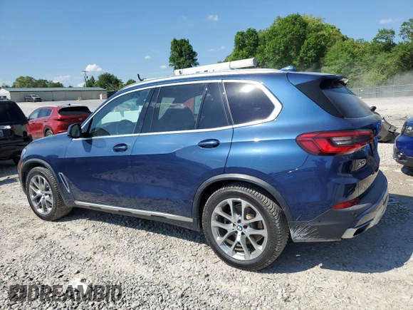 2020 BMW X5 xDrive40i with VIN 5UXCR6C00LLL66950, listed as a Copart auction lot 54584945 with 51,766 mi miles and Salvage Title. Bid and sale history available at DreamBid. Image 2.