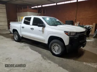 2023 Chevrolet Colorado 4WD Work Truck with VIN 1GCGTBEC2P1205358, listed as a Copart auction lot 47029895 with 31,566 mi miles and Clean title. Bid and sale history available at DreamBid. Image 4.