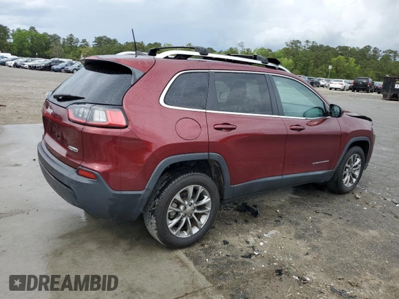 2020 Jeep Cherokee Altitude with VIN 1C4PJLLB4LD507457, listed as a Copart auction lot 52353745 with 66,890 mi miles and Non Repairable. Bid and sale history available at carsss.com. Image 3.