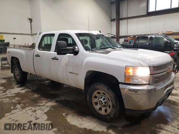 2013 Chevrolet Silverado 3500HD Work Truck with VIN 1GC4KZCG1DF112074, listed as a Copart auction lot 83610144 with 155,101 mi miles and Clean Title. Bid and sale history available at carsss.com. Image 4.