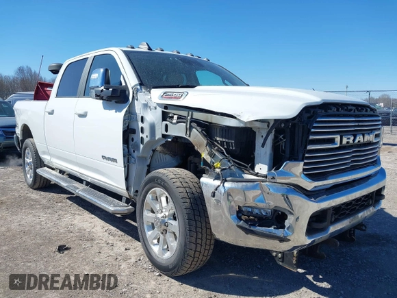 2023 Ram 2500 Laramie with VIN 3C6UR5FJ9PG530727, listed as a IAAI auction lot 41803946 with 19,992 mi miles and . Bid and sale history available at DreamBid. Image 6.