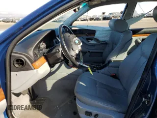 2001 BMW 5 Series 525iA with VIN WBADT43411GF55207, listed as a Copart auction lot 72247264 with 129,965 mi miles and Salvage Title. Bid and sale history available at carsss.com. Image 7.