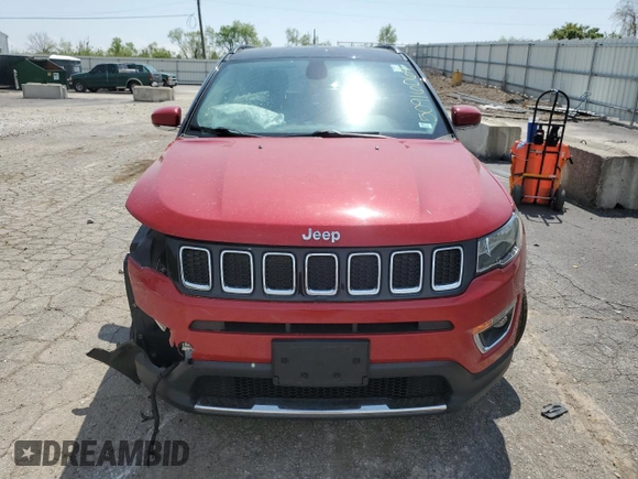2018 Jeep Compass Limited с VIN 3C4NJDCB9JT135845, выставлен на аукционе Copart как лот 50916064 с пробегом 79 168 миль миль и Списание • Salvage title. История ставок и продаж доступна на DreamBid. Изображение 5.