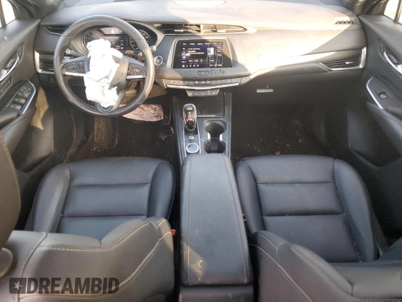 2021 Cadillac XT4 AWD Sport with VIN 1GYFZFR48MF007798, listed as a Copart auction lot 86557574 with 29,462 mi miles and Salvage title. Bid and sale history available at DreamBid. Image 8.