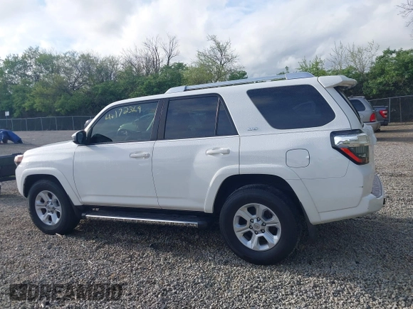 2016 Toyota 4Runner SR5 with VIN JTEZU5JR8G5144281, listed as a IAAI auction lot 42172369 with 143,826 mi miles and . Bid and sale history available at DreamBid. Image 14.
