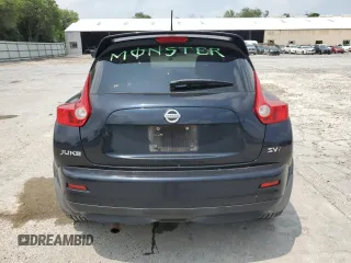 2011 Nissan Juke SV with VIN JN8AF5MR2BT015713, listed as a Copart auction lot 56148295 with 110,843 mi miles and Clean Title. Bid and sale history available at carsss.com. Image 6.