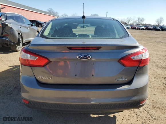2014 Ford Focus SE with VIN 1FADP3F22EL365492, listed as a Copart auction lot 50714255 with 98,392 mi miles and Clean Title. Bid and sale history available at carsss.com. Image 6.