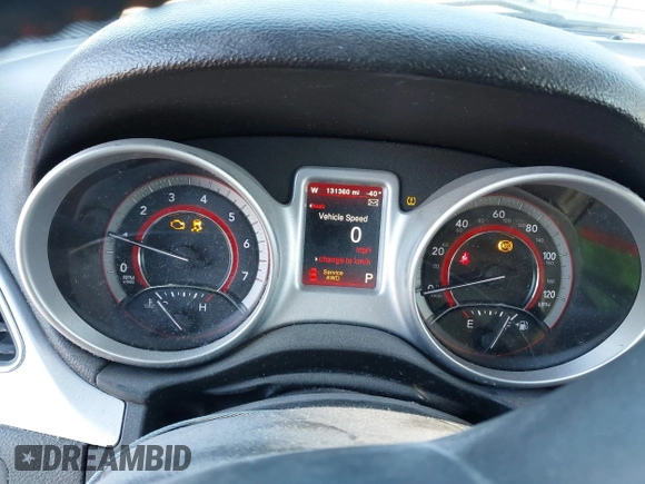 2017 Dodge Journey GT with VIN 3C4PDDEG2HT578633, listed as a IAAI auction lot 41248610 with 131,360 mi miles and . Bid and sale history available at DreamBid. Image 16.