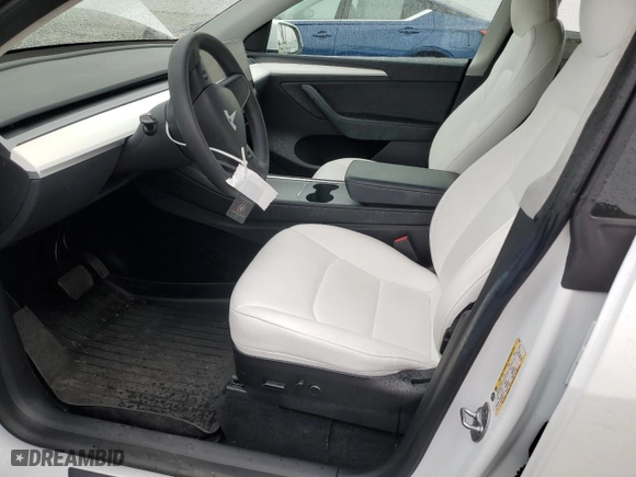 2023 Tesla Model Y Long Range with VIN 7SAYGDEE2PF624598, listed as a Copart auction lot 47851465 with 18,474 mi miles and Salvage Title. Bid and sale history available at carsss.com. Image 7.