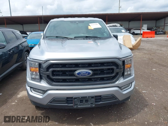 2023 Ford F-150 XL with VIN 1FTEW1C53PFC27546, listed as a IAAI auction lot 42123401 with 53,881 mi miles. Bid and sale history available at carsss.com. Image 12.