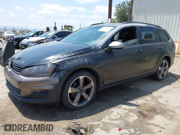 2016 Volkswagen Golf SportWagen TSI S with VIN 3VWC17AU1GM503786, listed as a IAAI auction lot 42120980 with 162,996 mi miles. Bid and sale history available at carsss.com. Image 2.