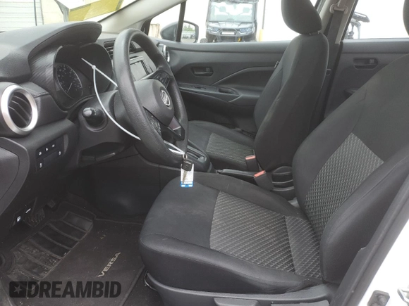 2023 Nissan Versa S with VIN 3N1CN8DV3PL834024, listed as a Copart auction lot 56683345 with 87,658 mi miles and Salvage title. Bid and sale history available at DreamBid. Image 7.