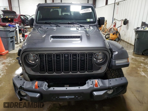 2024 Jeep Gladiator Mojave X with VIN 1C6JJTEG2RL106980, listed as a Copart auction lot 55142885 with 7,263 mi miles and Salvage title. Bid and sale history available at DreamBid. Image 5.