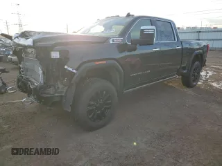 2021 GMC Sierra 3500HD Denali z VIN 1GT49WEY1MF262069, wystawiony jako Copart lot #86357684 z przebiegiem 52 632 mil mil oraz Szkoda całkowita • Salvage title. Historia ofert i sprzedaży dostępna na DreamBid. Obrazek 1.