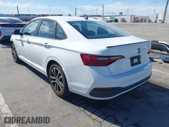 2023 Volkswagen Jetta Sport with VIN 3VWBM7BU5PM051794, listed as a IAAI auction lot 42023152 with 31,826 mi miles and . Bid and sale history available at DreamBid. Image 3.