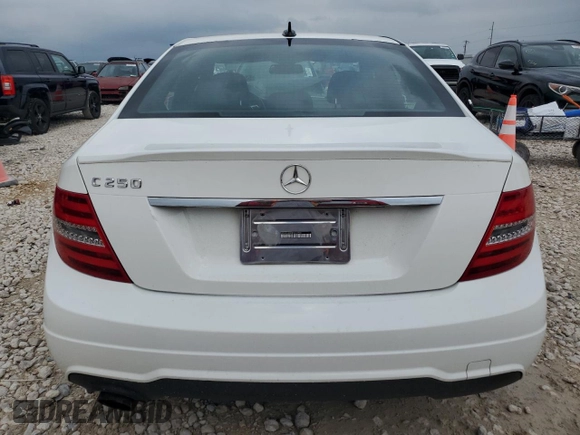 2014 Mercedes-Benz C 250 Sport with VIN WDDGF4HB3EG232798, listed as a Copart auction lot 55451045 with 67,581 mi miles and Salvage Title. Bid and sale history available at DreamBid. Image 6.