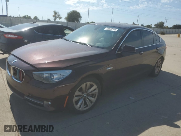 2013 BMW 5 Series 535i Gran Turismo xDrive with VIN WBASP2C59DC339106, listed as a Copart auction lot 76630304 with 130,575 mi miles and Salvage title. Bid and sale history available at DreamBid. Image 1.