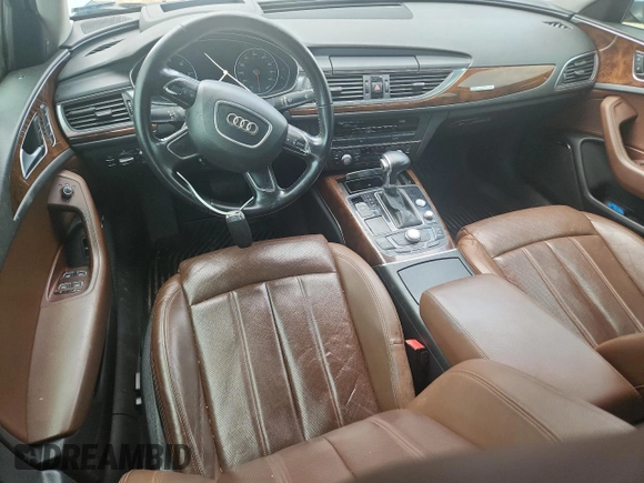 2012 Audi A6 Prestige with VIN WAUJGAFC2CN070787, listed as a Copart auction lot 60617945 with 193,589 mi miles and Salvage title. Bid and sale history available at DreamBid. Image 8.