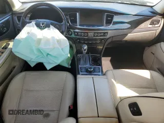 2014 Hyundai Equus Signature with VIN KMHGH4JH6EU077924, listed as a Copart auction lot 49043885 with 101,753 mi miles and Salvage Title. Bid and sale history available at DreamBid. Image 8.