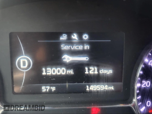 2014 Kia Optima SXL Turbo with VIN 5XXGR4A61EG286117, listed as a IAAI auction lot 42139134 with 149,594 mi miles and . Bid and sale history available at DreamBid. Image 10.