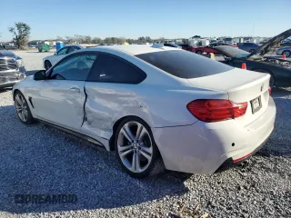 2016 BMW 4 Series 428i with VIN WBA3N7C58GK225681, listed as a Copart auction lot 87835985 with 67,683 mi miles and Salvage Title. Bid and sale history available at carsss.com. Image 2.