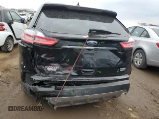 2020 Ford Edge SEL with VIN 2FMPK4J91LBA24576, listed as a Copart auction lot 50312435 with 87,956 mi miles and Salvage Title. Bid and sale history available at DreamBid. Image 6.