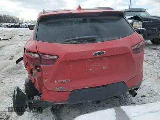2019 Chevrolet Blazer z VIN 3GNKBCRS2KS697859, wystawiony jako Copart lot #42671545 z przebiegiem 130 279 mil mil oraz Szkoda całkowita • Salvage title. Historia ofert i sprzedaży dostępna na DreamBid. Obrazek 6.