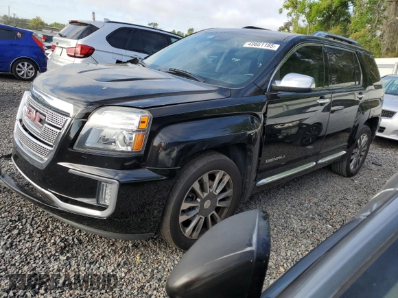2017 GMC Terrain Denali z VIN 2GKFLRE35H6104385, wystawiony jako Copart lot #49661185 z przebiegiem 79 520 mil mil oraz Szkoda całkowita • Salvage title. Historia ofert i sprzedaży dostępna na DreamBid. Obrazek 1.