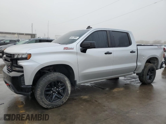 2021 Chevrolet Silverado 1500 LT Trail Boss with VIN 3GCPYFED1MG247406, listed as a Copart auction lot 84478944 with 41,423 mi miles and Salvage Title. Bid and sale history available at DreamBid. Image 1.
