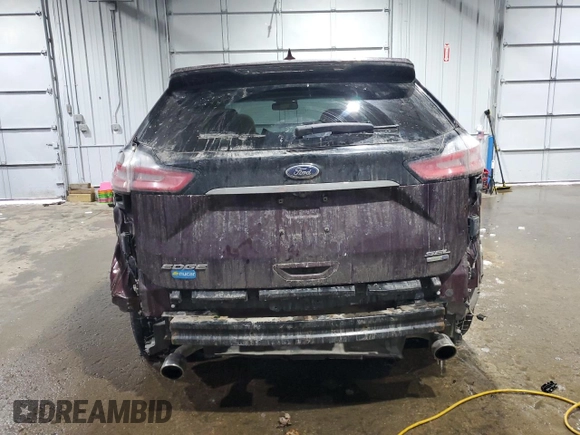 2019 Ford Edge SEL with VIN 2FMPK4J9XKBC42238, listed as a Copart auction lot 43998225 with 98,657 mi miles and Salvage Title. Bid and sale history available at carsss.com. Image 6.